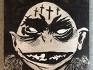 INTEGRITY / ROT IN HELL Black Heksen Rise TEST PRESS rare hand painted dwid