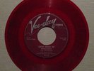 SPANIELS Let's Make Up / Play It Cool RARE ORIGINAL 1954 VEE-JAY RED VINYL 45