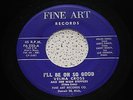 Velma Cross 45 He's My Daddy RARE Detroit Killer Jump Blues Fine Art 7