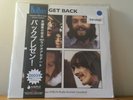 BEATLES Get Back JAPANESE LP COLORED BLUE OBI COMPLETE WBCN RADIO ACETATE SEALED