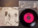 RARE 1st press punk BLACK FLAG 7