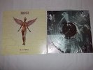 NIRVANA - In Utero - RARE 1993 USA - Clear Vinyl - PROMO GOLD STAMPED