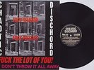 Chaotic Dischord - F*ck Religion...& Don't Throw It... LP 1990s PRESS Vice Squad