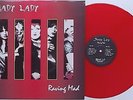 Shady Lady - Raving Mad LP RED VINYL Zolar X Berlin Brats L.A. Glam Proto Punk