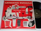 KATHERINE DUNHAM Drum Rhythms of Haiti Cuba Brazil NM- MONO DG AFLP 1803 1950's