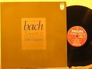 PHILIPS 9500 905 BACH VIOLIN SONATAS #1019, 1020-1023 GRUMIAUX  JACCOTTET  NM