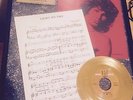The doors light my fire gold plated 45 Limited edition 641/2500 Framed