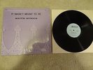 Keith Streid- It Wasn't Meant to Be LP NM rare private loner folk acid psych