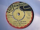LLoyd & The Groovers /The Diplomats.  Listen To The Music.  UK Carltone112(1968)