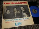 THE SHADOWS Blue sky blue sea blue me EP +3 45 1966 La Voz EPL 14.258 SPAIN EX