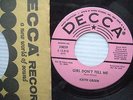 KEITH GREEN Girl Don't Tell Me BRIAN WILSON GARY USHER Pink Label Promo 45 e43