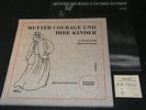 BERTOLT BRECHT & PAUL DESSAU Mutter Courage und.../ DDR LITERA 3 LP BOX SET 1967