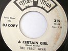 RaRe Jimmy Page LED ZEP rltd THE FIRST GEAR A Certain Girl 45 WL PROMO Mar-Mar