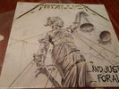 RARE METALLICA LP AND JUSTICE FOR ALL IN SLEEVE LIKE NEW 1988