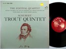 THE FESTIVAL QUARTET Schubert Trout Quintet RCA LSC 2147 LP WD DG 2S audiphile
