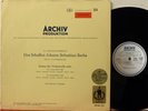 Archiv red stereo 198 186 Fournier Bach solo cello suites #1 & #2 NM gatefold