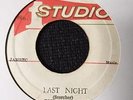 THE VICEROYS - YA HO/LAST NIGHT, RARE JA STUDIO 1 7 INCH. 1972?