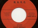 MISSISSIPPI FUNK/BREAKS 45 Dave Wright - Stuff (NARC) Hear