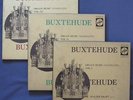 BUXTEHUDE: Organ Music Complete. Vol 1-3. Walter Kraft. VOX Mono 9-LP Set. EXC+