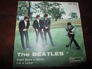 THE BEATLES Eight Days at Week Italy 45 QMSP 16377 RARE and BEAUTIFUL