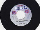 JOHNNY REBEL 'NI**ER, NI**ER' / 'MOVE THEM NI**ERS NORTH' 45.