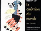 MUNCH / Milhaud La Creation du Monde / RCA Living Stereo Soria LDS-2625, 1S/2S
