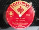 78rpm FUD CANDRIX - TIME SIGNAL / THE SNAKE CHARMER - TELEFUNKEN