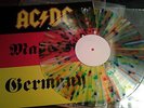 AC/DC MADE IN GERMANY 1991 RÜLPS RECORDS SPLATTER VINYL SUPER RAR