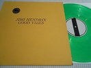 jimi hendrix  good vibes  clear lime green vinyl    tmoq rare