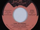 Crossover Soul 45 PATTI & LOVELITES Love So Strong LOVELITE HEAR