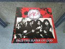 Slayer Face The Slayer Of God *RARE* LP LTD 100 Copies RED Vinyl Show no Mercy