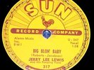 SUN 317 78 rpm  Jerry Lee Lewis  