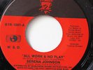 SERENA JOHNSON-ALL WORK & NO PLAY /LACK OF COMMUNICATION-70s NORTHERN 45 on BIG