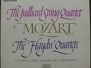 JUILLIARD STRING QUARTET Mozart Hayden Quartets COLUMBIA SAX 2470-2 MINTY 3 LP