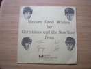 The Beatles - First Christmas Record 1963 Fan Club Flexi Disc/Newsletter RARE