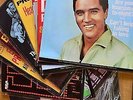 ELVIS PRESLEY Gold vinyl 45's box set Vol 1 2 50th Anniversary 12 I II EA Lot