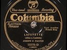 78 RPM  Joseph F. Falcon, Columbia 15275, V+   Cajun