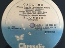 BLONDIE GIORGIO MORODER CALL ME RARE 7