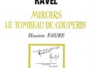Pathe DTX 292 - Ravel - Miroirs - Le Tombeau De Couperin - Henriette FAURE