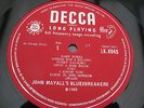 John Mayall BAREWIRES UK LP 1ST UNBOXED MONO W/ INSERT SHEET EXCELLENT+++  AUDIO