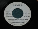 1967 Brenda Holloway JUST LOOK WHAT YOU'VE DONE Northern Soul on TAMLA Dj Promo