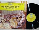 Narciso Yepes Five Centuries Of Spanish Guitar Music DGG 139 365 STEREO TULIP LP
