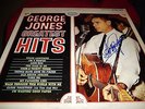 GEORGE JONES SIGNED RECORD TITLED 
