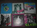 6 records The Clash White Riot UK Original 1977 7” vinyl single Mint