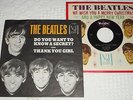 THE BEATLES-Do You Want To Know A Secret (1964) VEE JAY 45 w/PS and Bonus sleeve