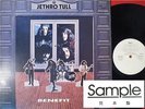 JETHRO TULL BENEFIT JAPAN PROMO ONLY WHITE LABEL LP MINT