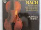 KUIJKEN BACH SONATAS & PARTITAS FOR SOLO VIOLIN 3LP BOX RARE HARMONIA MUNDI