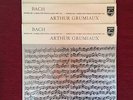 ARTHUR GRUMIAUX SOLO BACH ORIGINAL DUTCH PHILIPS PLUM A 02205/6/7 3 LP SET