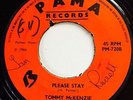 LARRY MARSHALL - PLEASE STAY / TOMMY McKENZIE - FIDDLE STICKS - PAMA PM 720