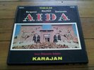 Aida Verdi Tebaldi karajan Vienna Philharmonic Stereo Black Decca Box set 3 lps